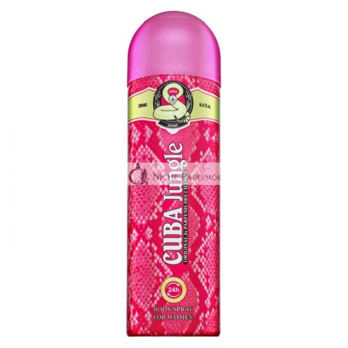 Cuba Jungle Snake Body Spray for Women 200 ml