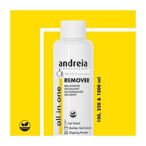 Andreia Gel Polish Remover Dissolvant - Vegan