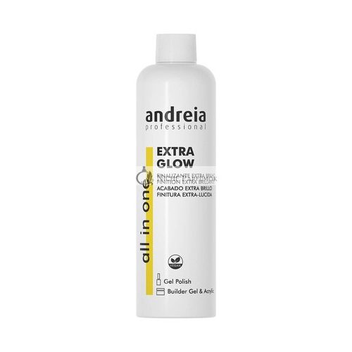 Andreia Professional Extra Glow Dip, Gel Polish, Builder, and Acrylic Nails - 250ml