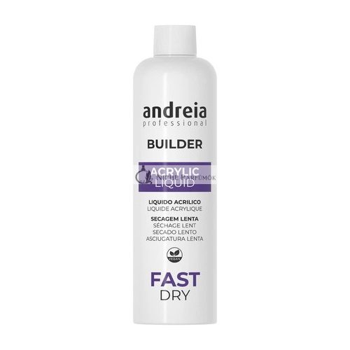 Andreia Professional Nail Builder Acrylic Monomer Liquid Fast Dry 250ml for Professionals