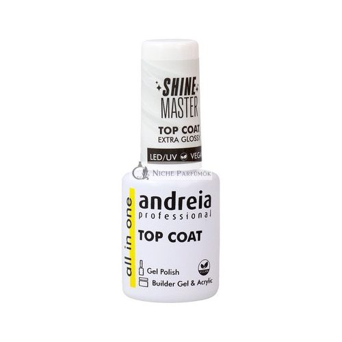 Andreia Gel Polish Top Coat Hard Gloss 105ml