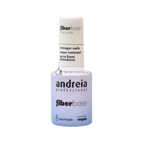 Andreia Gel Polish Fiber Base Color Milky White - 10.5 Ml