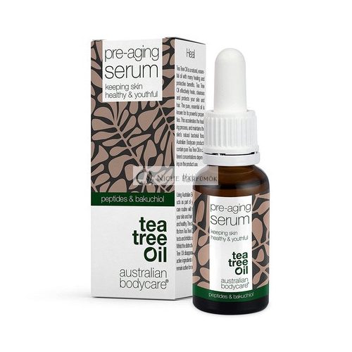 100% Vegan Anti-Aging Serum with Hyaluronic Acid, Peptides, and Caffeine 30ml - for Face and Eye Area