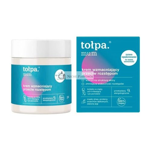 TOŁPA Mum Strengthening Cream Against Stretch Marks 250ml