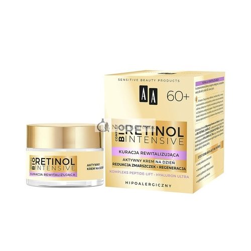 AA Retinol Intensive 60+ Active Day Cream Reduction and Regeneration 50ml