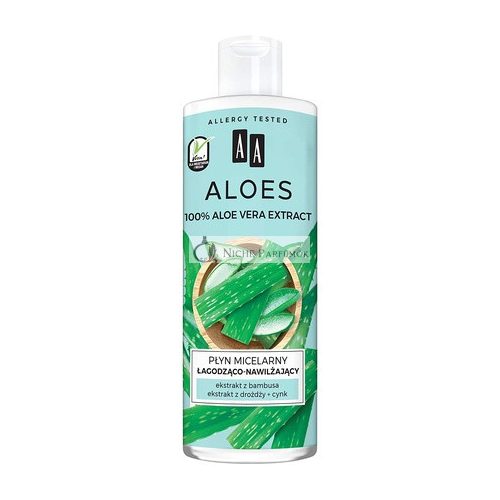 AA Aloes 100% Aloe Vera Extract Excellence Mild Moisturizing 400ml