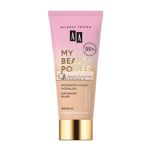 AA My Beauty Power Luminous Paint No. 03 Beige 30ml