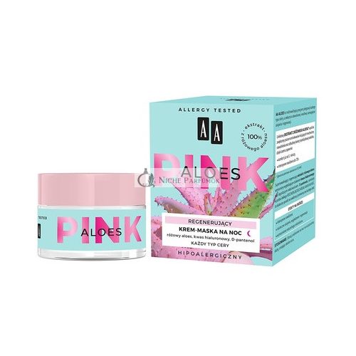 AA Aloes Pink Regenerating Night Cream Mask 50ml