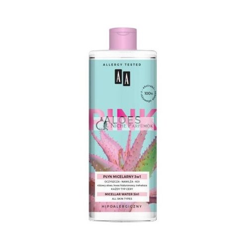 AA Aloes Pink Micellar Water 3-in-1 400ml