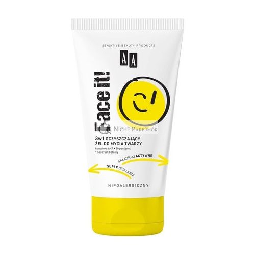 AA Face It! 3in1 Cleansing Face Wash Gel 150ml