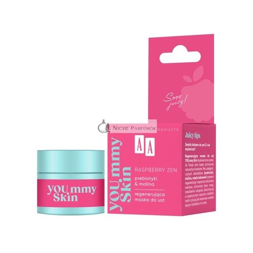 Aayoummy Skin Regenerating Lip Mask Raspberry Zen 10g