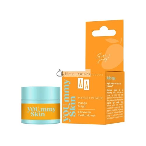 Aayoummy Skin Nourishing Lip Mask Mango Power 10g