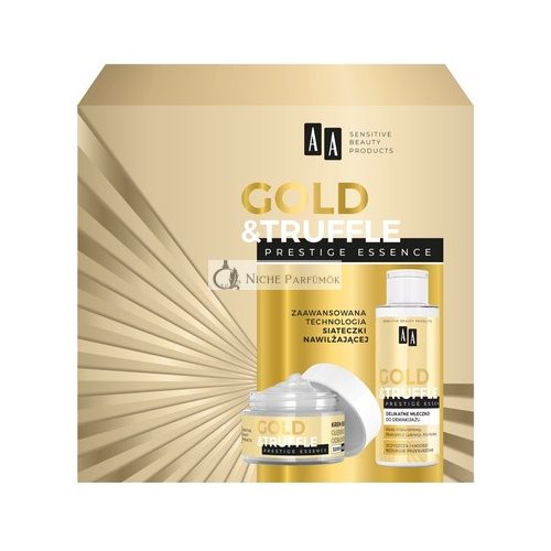 Aaset Gold Truffle Cream Essence For Face 50ml And Cleansing Milk 150ml