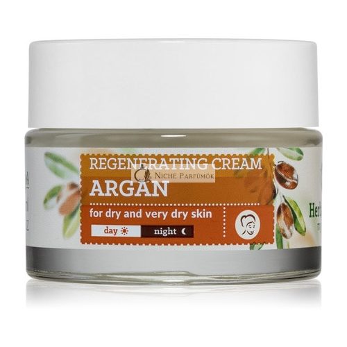 Farmona Herbal Care Argan Oil Day and Night Nourishing Regenerating Cream - 50 ml, for Dry Skin