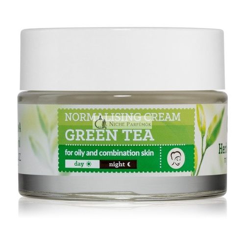 Farmona Herbal Care Green Tea Day and Night Cream for Normalizing and Mattifying Oily and Combination Skin - 50 ml