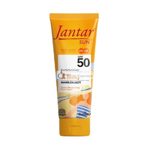 Jantar Amber Moisturizing Face Cream Spf50 50ml