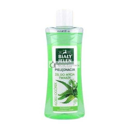 Bialy Jelen Hypoallergenic Face Washing Gel Aloe and Cucumber 265ml