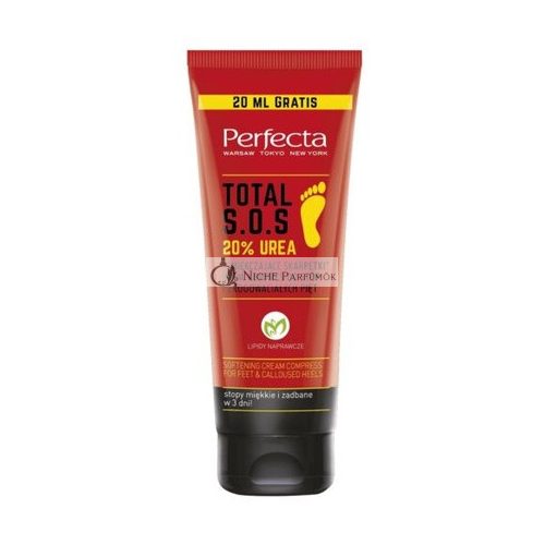 Perfecta Total S.O.S 20% Urea Softening Socks Cream Complex