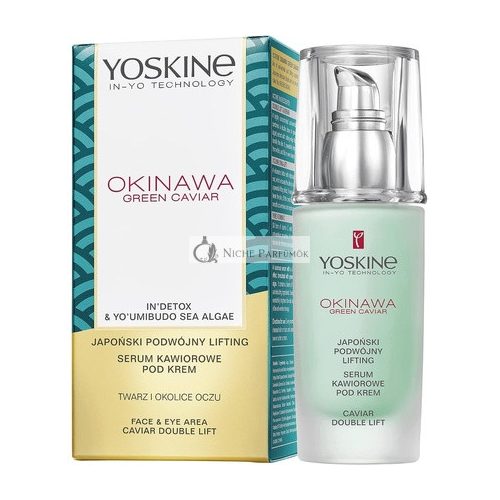 Yoskine Okinawa Green Caviar Anti-Wrinkle Double Lift Face Serum 15ml