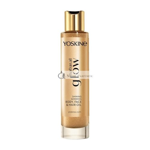 Yoskine Natural Glow Ultraluxurious Shimmering Body Face and Hair Oil 100ml