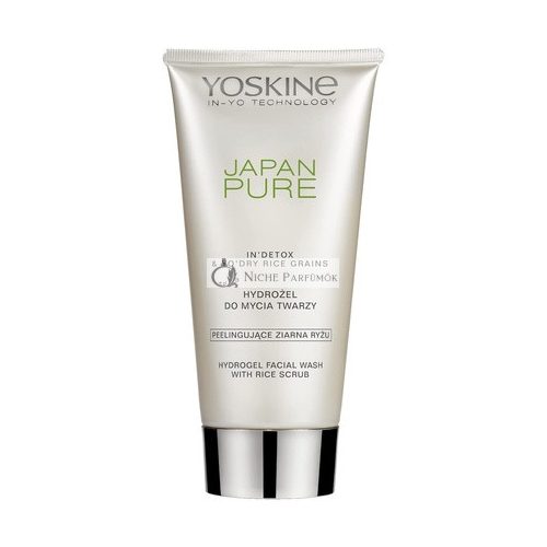 Yoskine Japan Pure Hydrogel Facial Wash with Rice Scrub