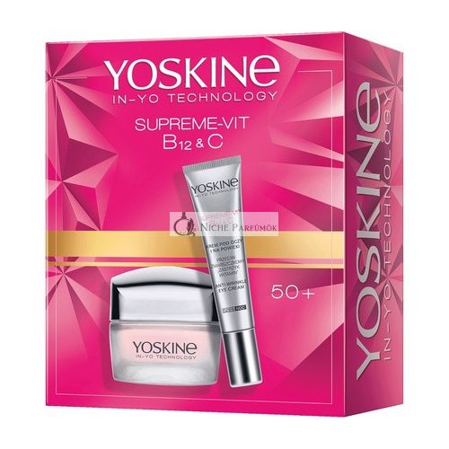 Yoskineset Supreme-Vit B12c Moisturizing Anti-Wrinkle Cream 50ml And Eye Cream 15ml