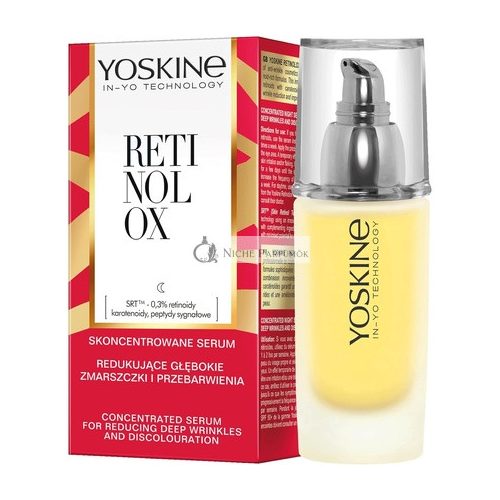 Yoskine Retinolox Concentrated Night Serum Reducing Deep Wrinkles and Discoloration