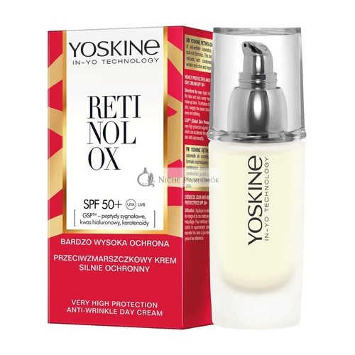 Yoskine Retinolox Anti-Wrinkle Day Cream with High SPF 50+