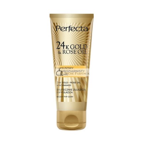 Perfecta 24k Gold Rose Coarse Facial Scrub 75ml