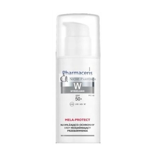 Pharmaceris W Mela-Protect Moisturizing And Protective Cream For Day Use Brightening Dark Spots Spf 50 50 Ml