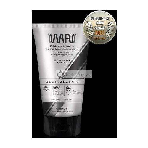 Wars Expert For Men Face Wash Gel Cleaning 150 Ml