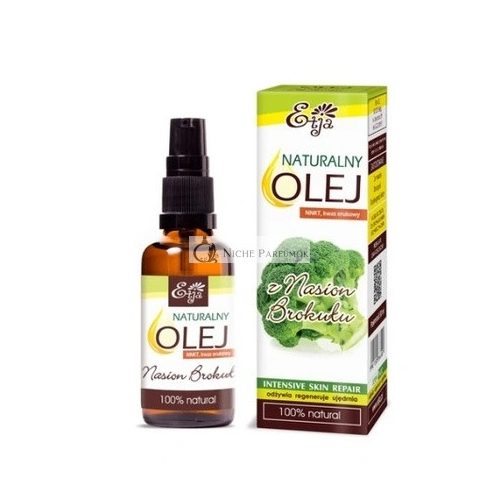 Etja Premium 100% Pure Cold-Pressed Broccoli Seed Oil For Skin, Hair, And Nails - 50ml