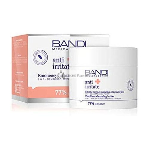 Bandi Anti Irritate Emollient Cleansing Butter 2-in-1 90ml Makeup Remover and Facial Cleanser