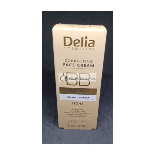 Delia BB Face Cream with SPF 30 Light