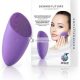 Dermofuture Sonic Brush for Face Cleansing Perfect Size for Travel Violet