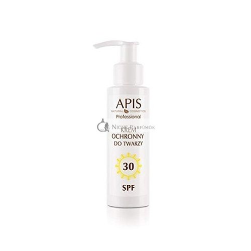 APIS Protective Face Cream SPF 30 with Seaweed, Silk Protein, Aloe, Shea Butter, Argan Oil 100ml