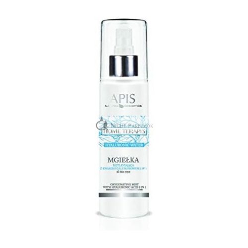 APIS Home Terapis Oxygen Hydrating Oxygen Spray Mist 2-in-1 with Hyaluronic Acid, Aloe Extract and Minerals Intensive Hydration, Refreshment and Shine 150ml