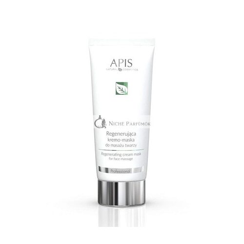 APIS Regenerating Cream Mask for Facial Massage with Almond Oil, Shea Butter, Hyaluronic Acid, Hydromanil and Amino Acids 200ml