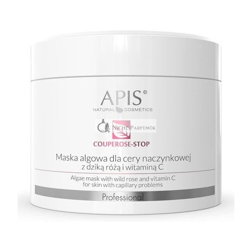 Apis Professional Couperose Stop Wild Rose and Vitamin C Algae Mask for Capillary Skin 100g