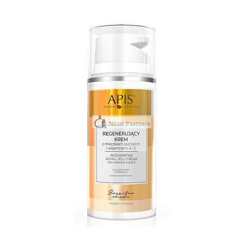 Apis Wealth of Honey Regenerating Face Cream with Royal Jelly and Vitamins A E 100ml