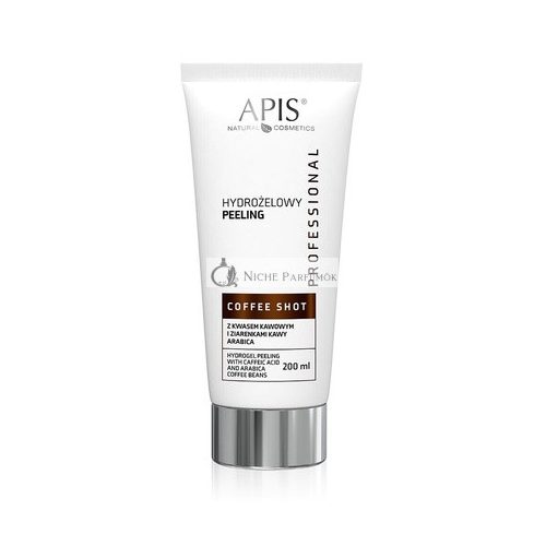 Apis Coffee Shot Hydrogel Peeling with Coffee Acid and Arabica Coffee Beans 200ml