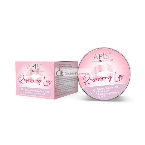 Apis Raspberry Lips Regenerating Night Lip Mask 10ml