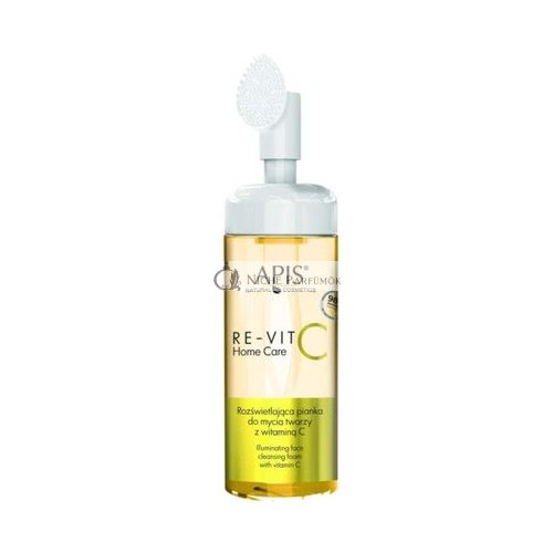 Apis Re-Vit C Illuminating Cleansing Foam for Grey Dull Skin Discolorations 150ml