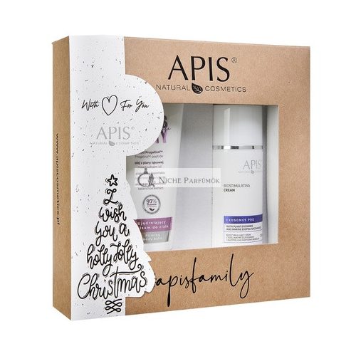 Apisset Ageless Beauty Holiday Set - Firming Body Balm With Progelin 200ml And Biostimulating Cream With Plant Exosomes 100ml