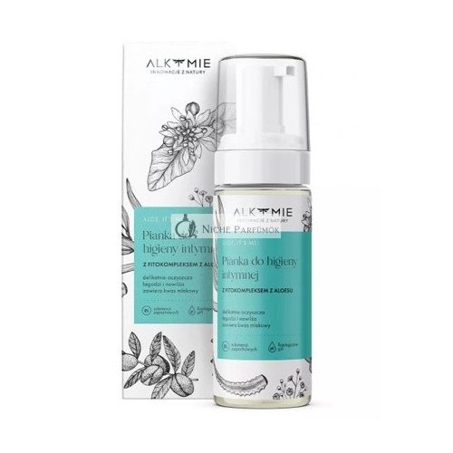 Alkemie Intimate Foaming Cleanser With Aloe Vera - 150 Ml