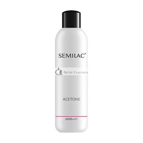 Semilac 100% Pure Acetone Salon Strength Nail Polish Remover 1000ml