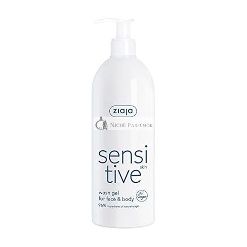 Ziaja Sensitive Skin Wash Gel for Face and Body 400ml