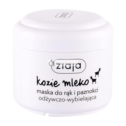 ZIAJA Goat's Milk Nourishing and Whitening Hand and Nail Mask 75ml