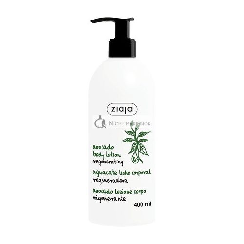 Ziaja Avocado Oil Regenerating Body Lotion 400ml