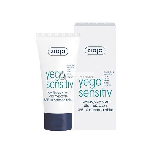 ZIAJA YEGO SENSITIVE Moisturizing Cream SPF10 50ml